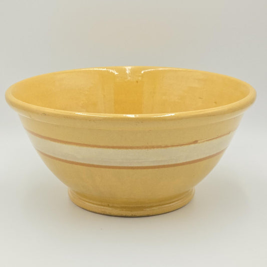 Antique Yellow Ware Mixing Bowl