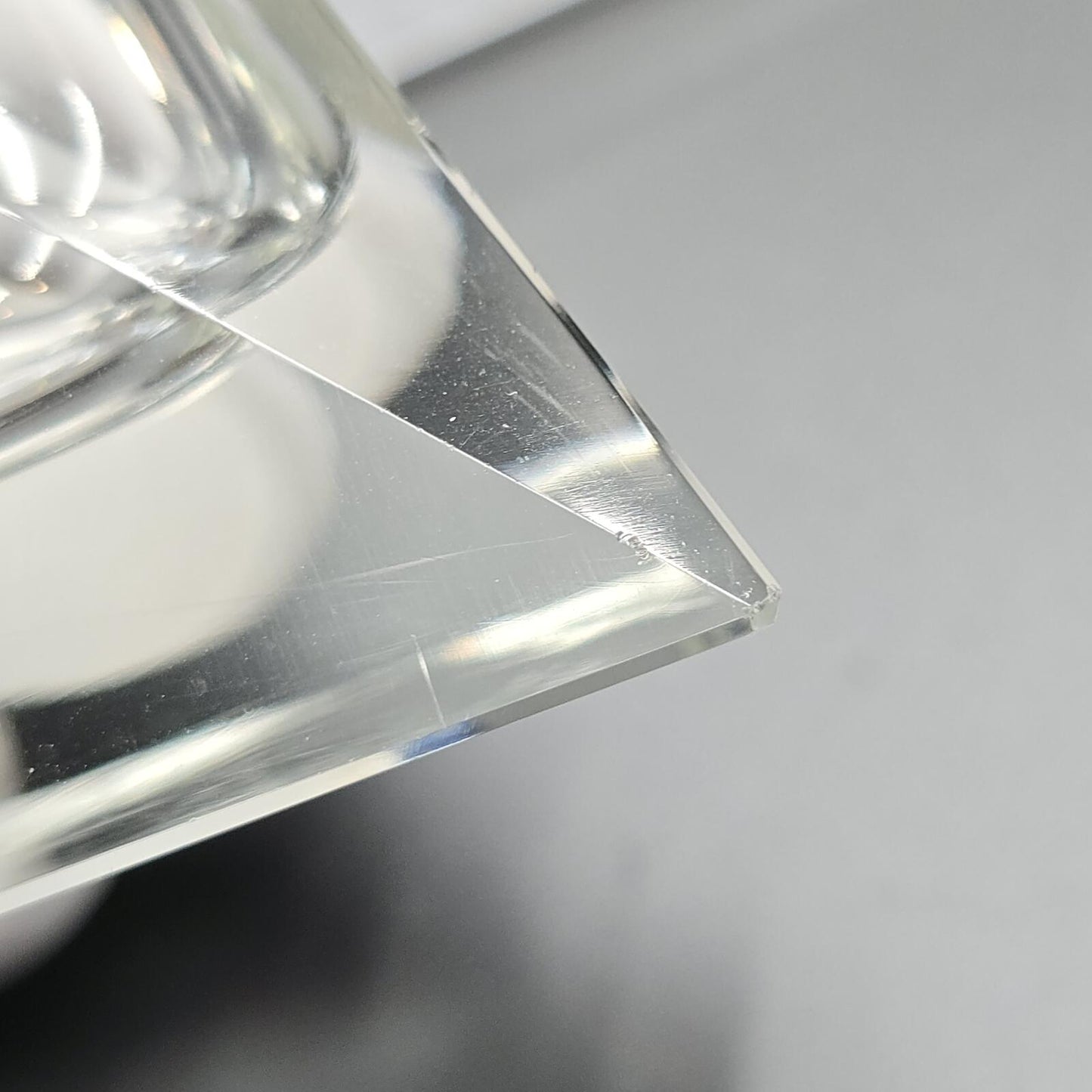 Vintage Art Deco Crystal Perfume Bottle