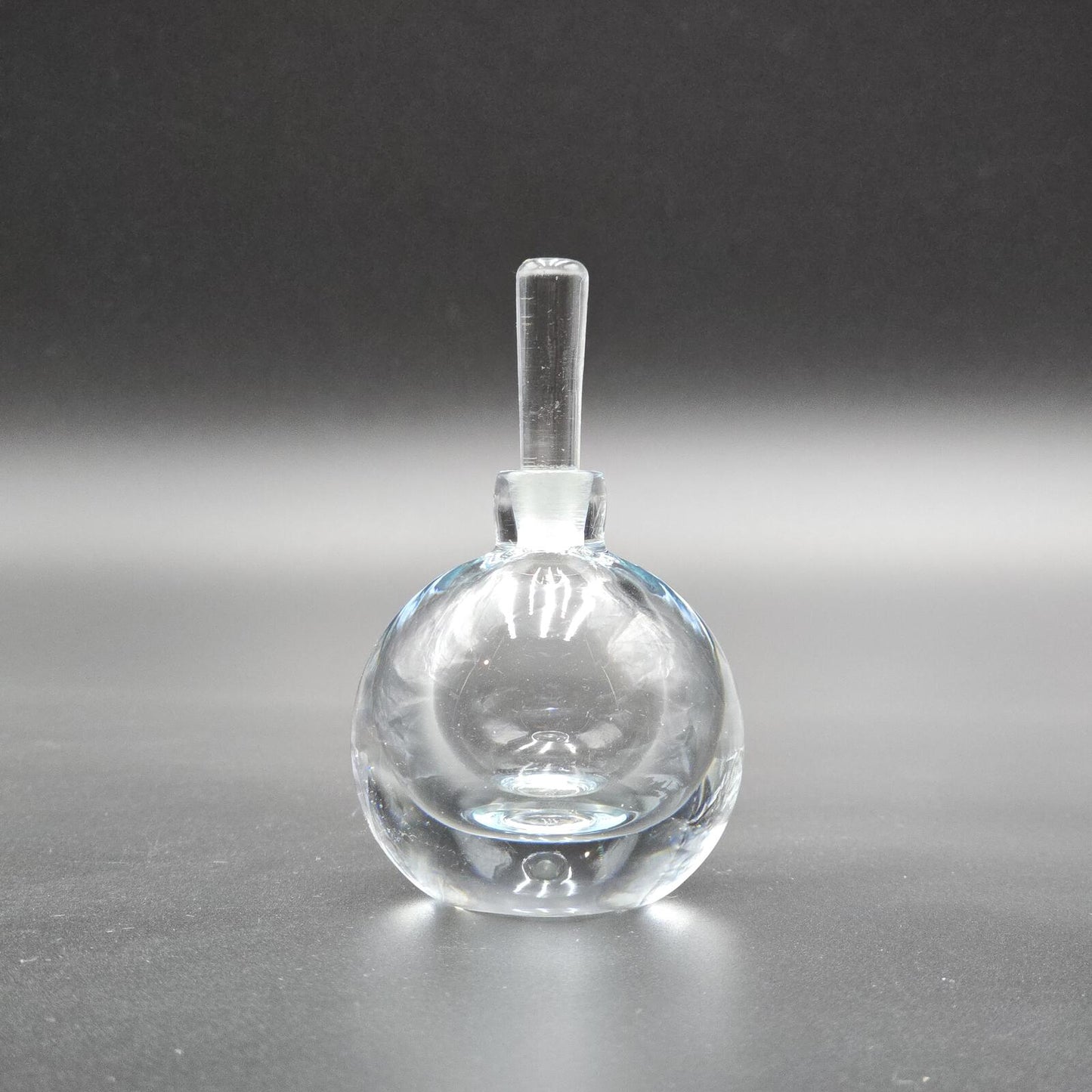 Vintage Orrefors Style Crystal Perfume Bottle