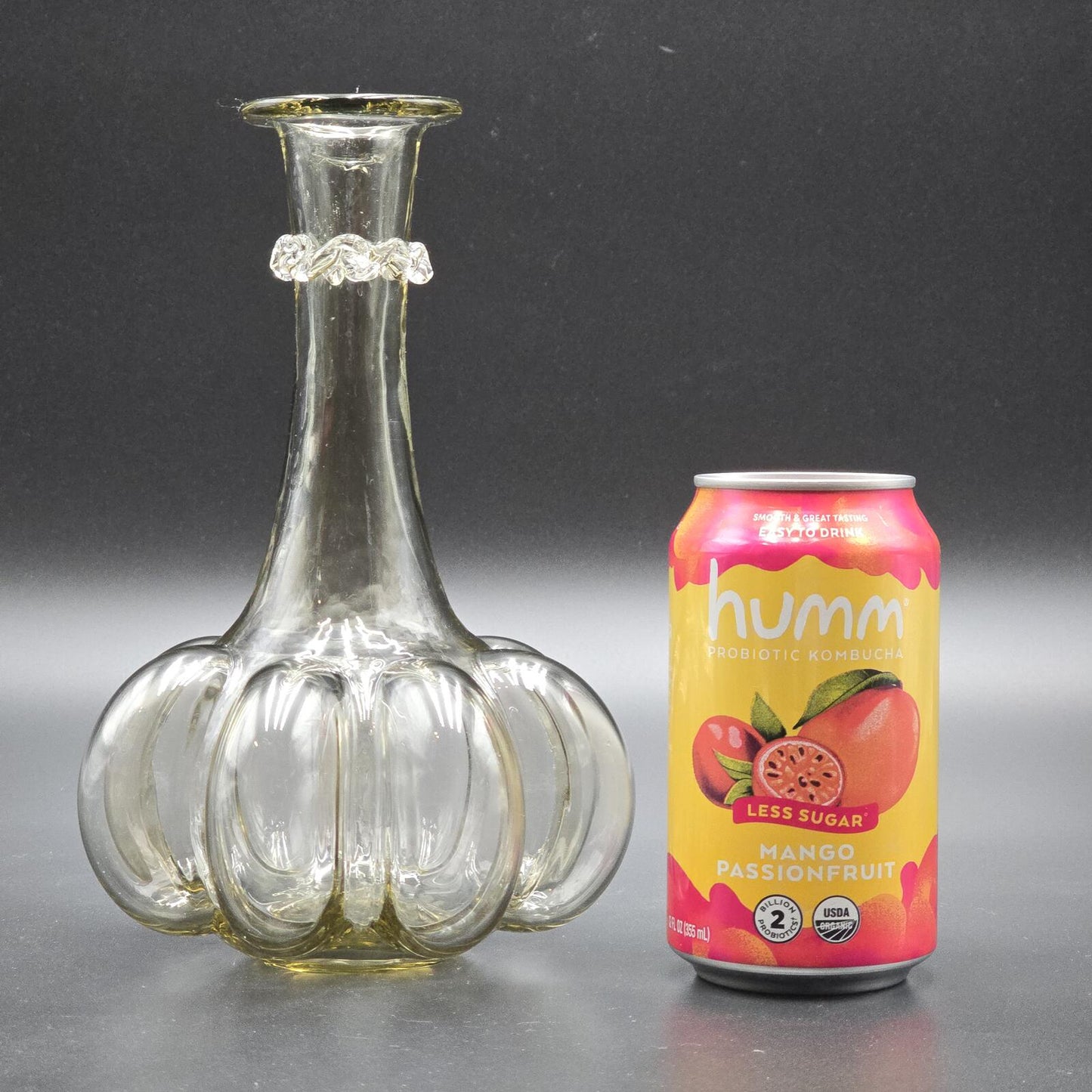 Theresienthal Crystal Pumpkin Carafe/Vase (Kürbisflasche)