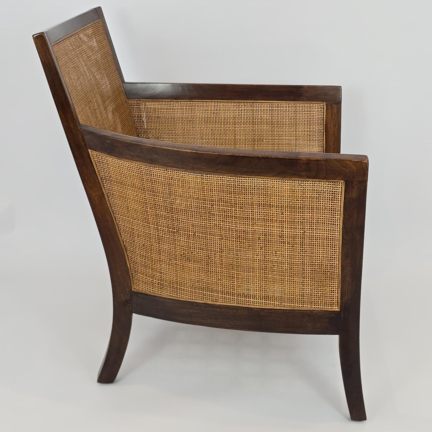 Crate & Barrel "Blake" Leather Chairs and Ottoman