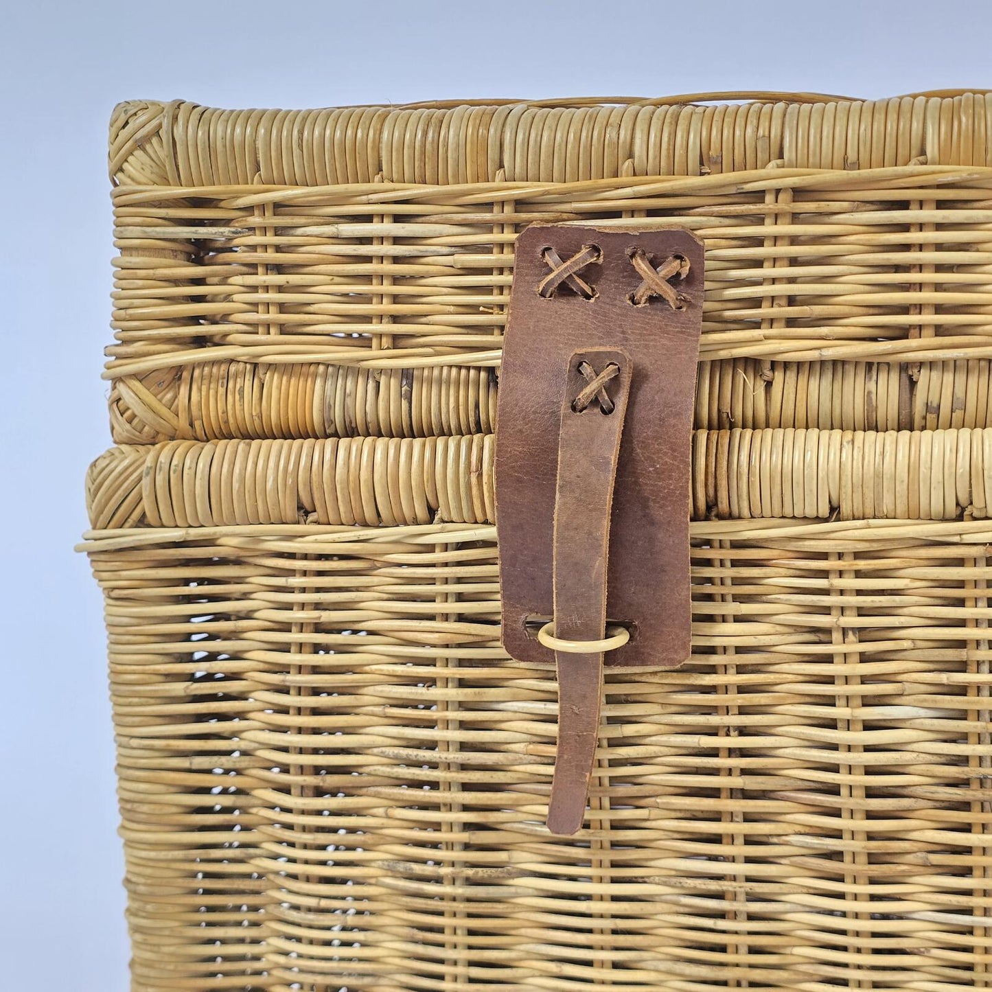 Vintage Victorian Style Wicker Storage Trunk