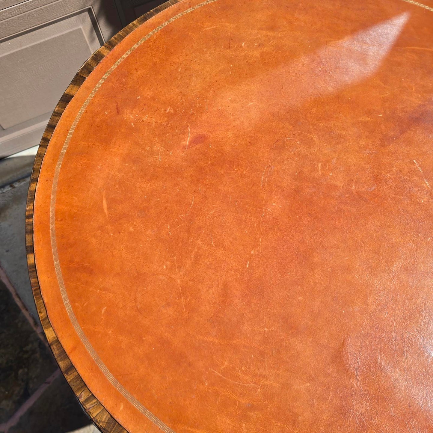 Antique Georgian Style Drum Table