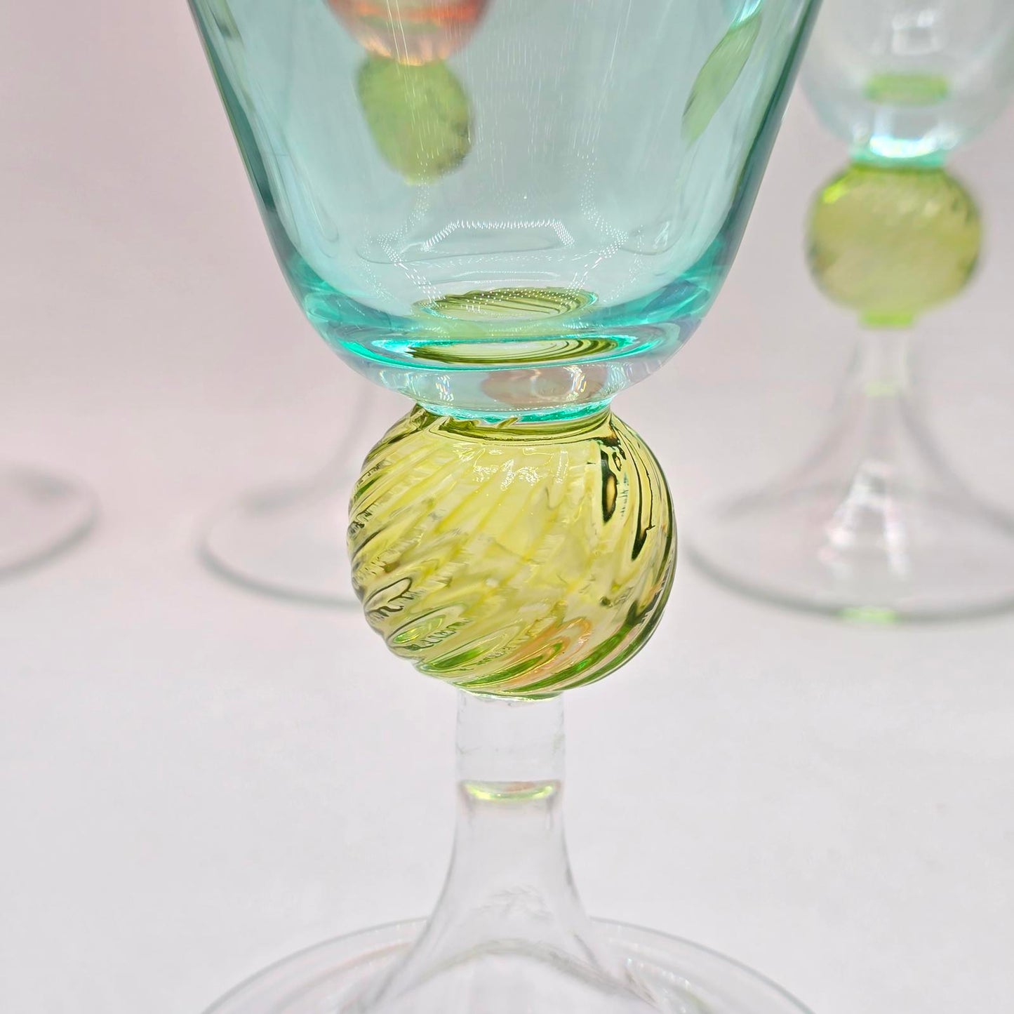 Southern Living at Home "Tango" Hand-Blown Water Glasses