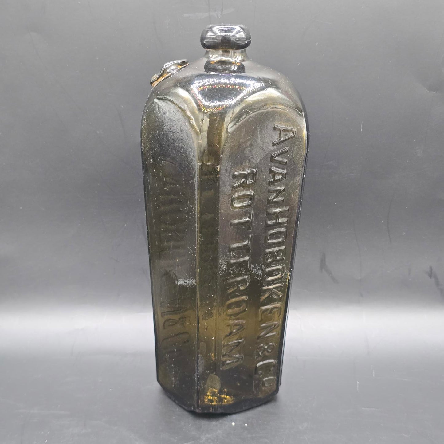 Antique A. Van. Hoboken & Co-Rotterdam Case Gin Bottle