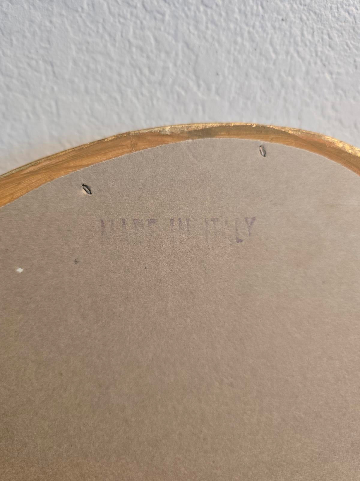 Ethan Allen Italian Hollywood Regency Style Mirror