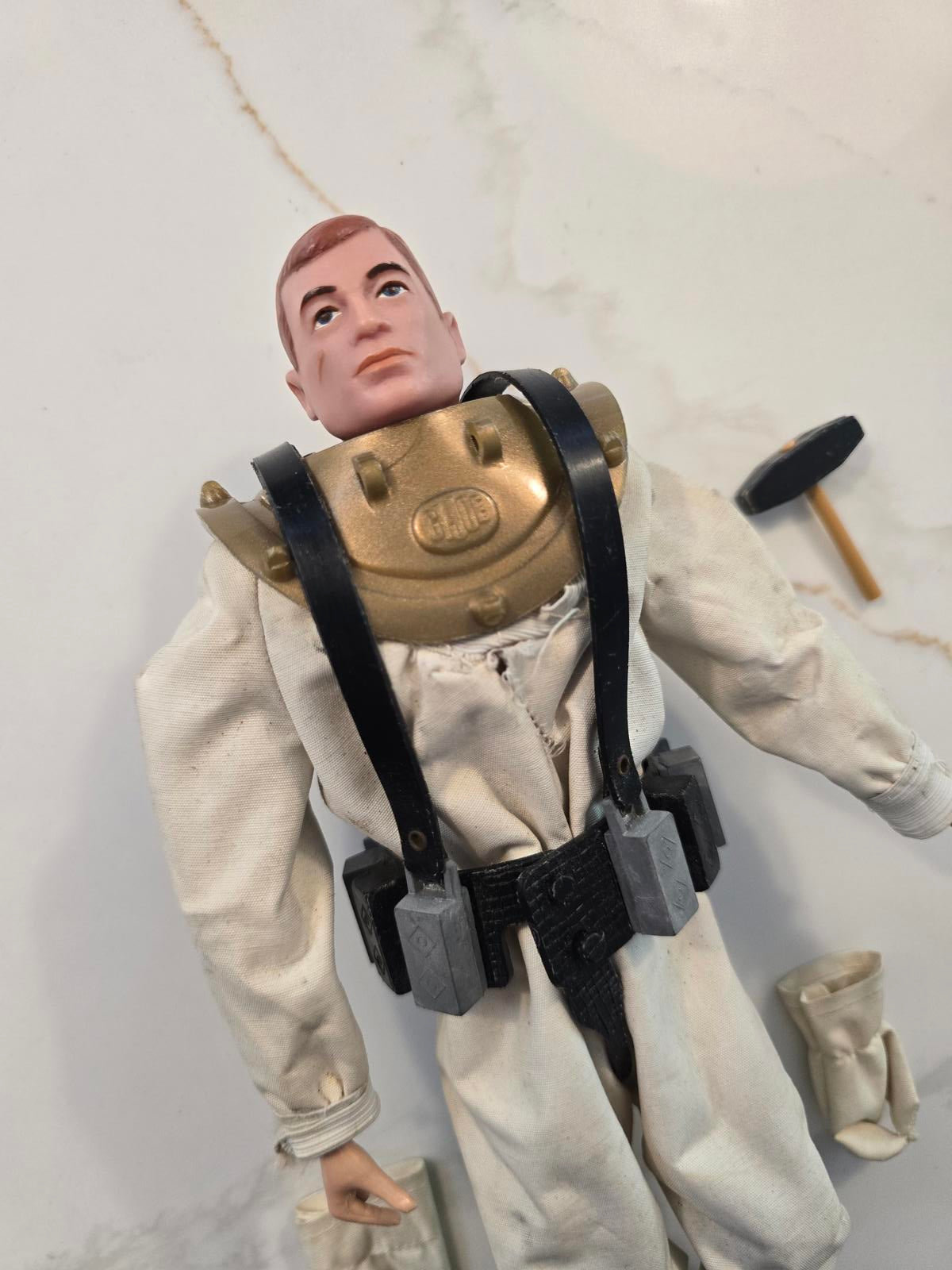 Vintage 1964 Hasbro G.I. Joe Deep Sea Diver w/ Accessories