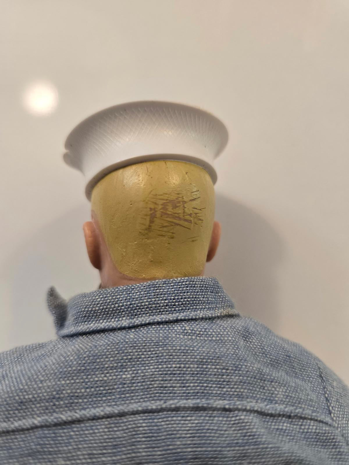 Vintage G.I. Joe 1964 Blonde Action Sailor Hasbro w/ Dog Tag