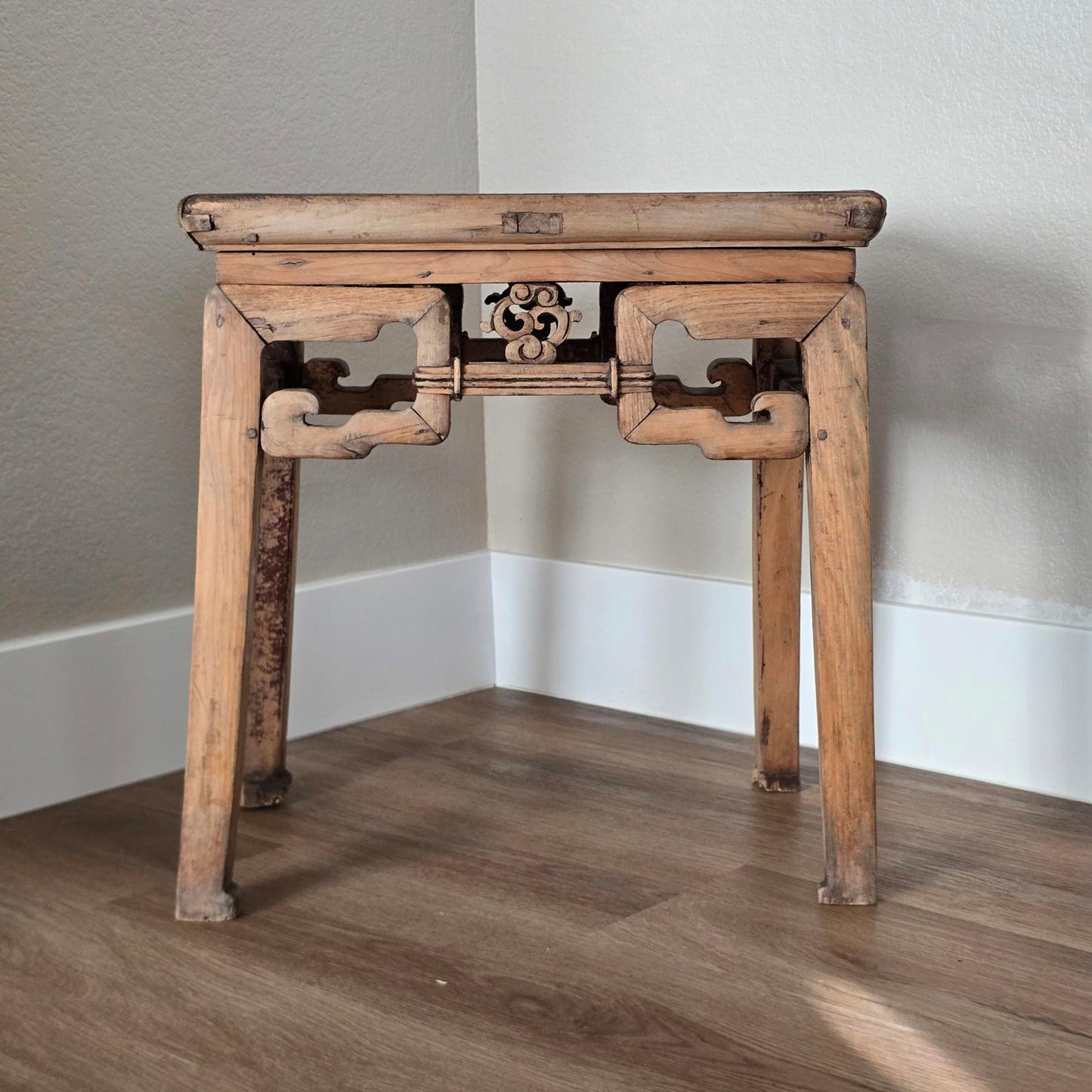 Antique Chinese Elm Side Table