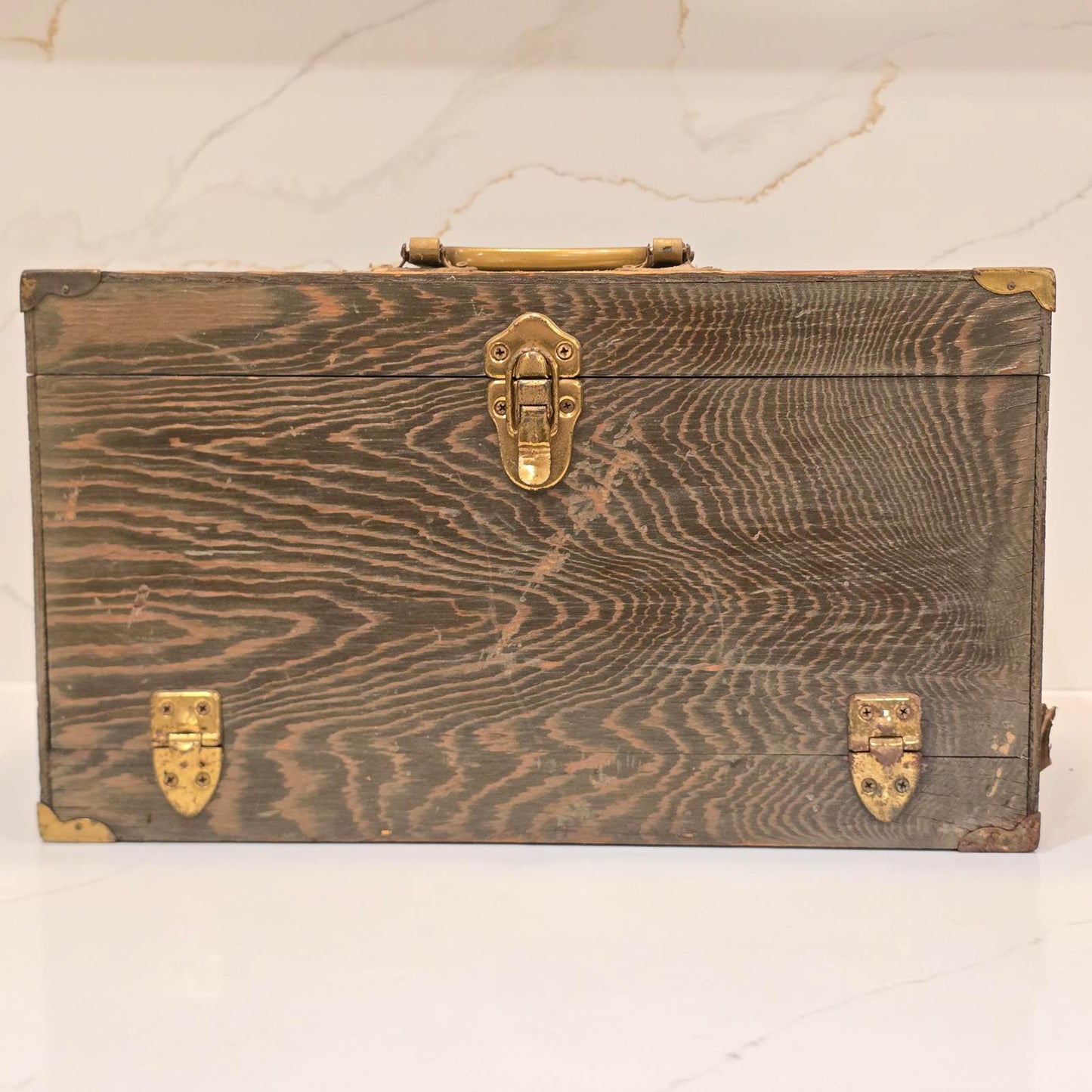 Vintage Apothecary/Geological Testing Set with Bottles, Instruments, and Chemicals