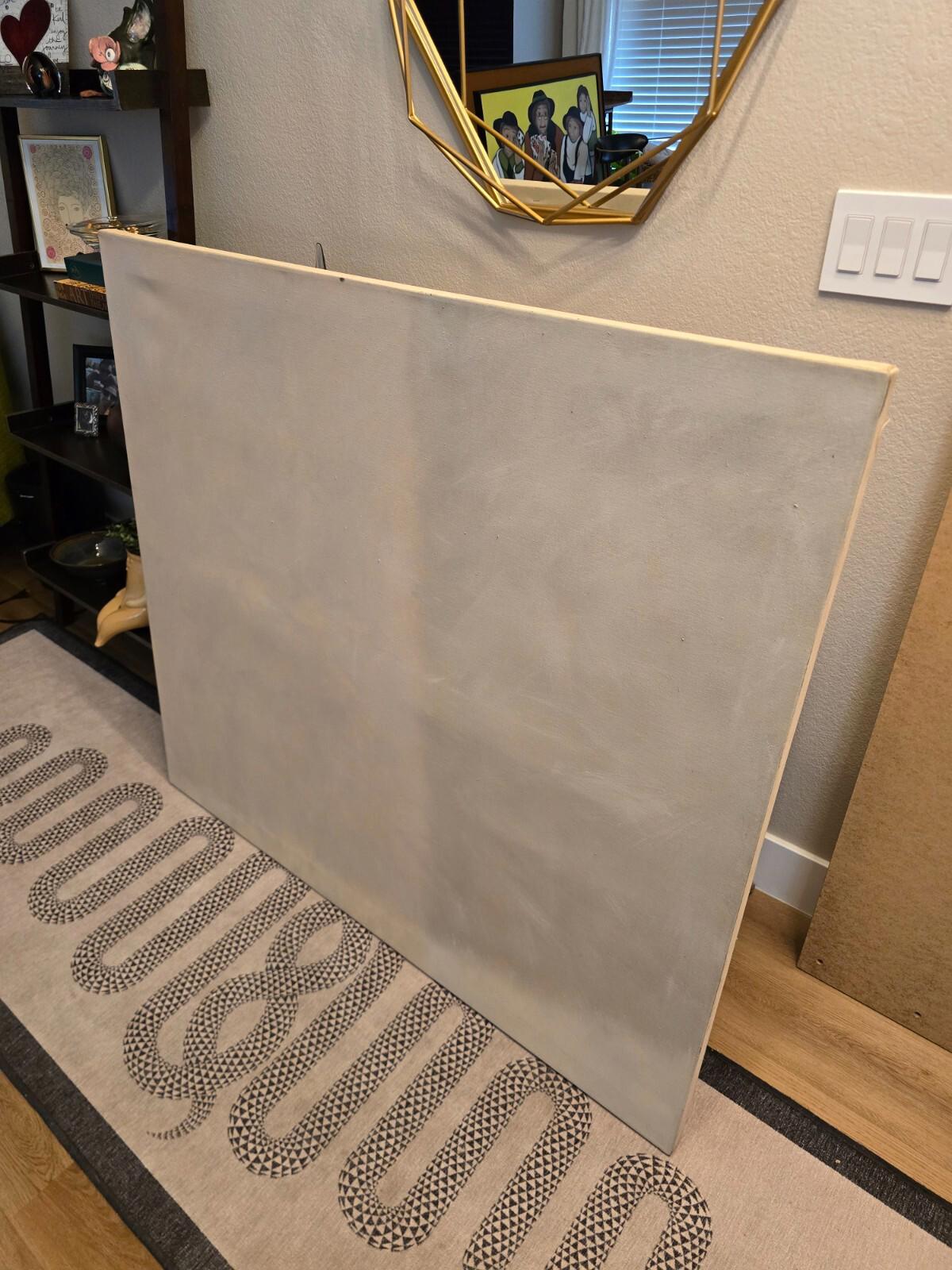 Original Carol Hamoy paint on canvas- Ellis Island