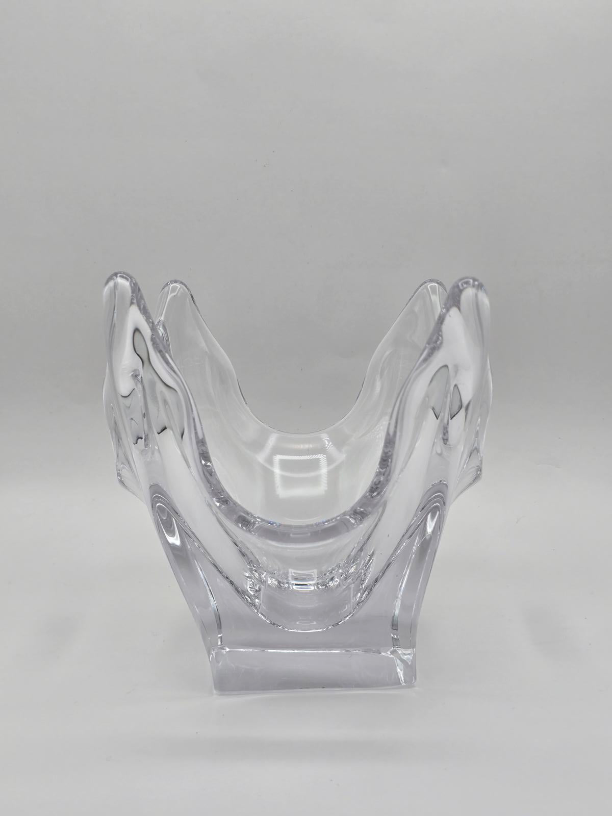 MCM Cofrac Art Verrier Crystal Sculpture