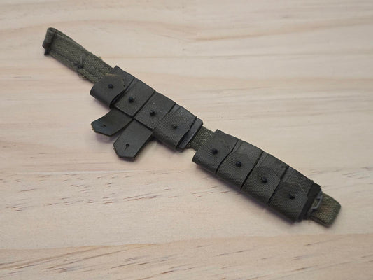 Vintage G.I. Joe Green Cartridge Ammo Belt