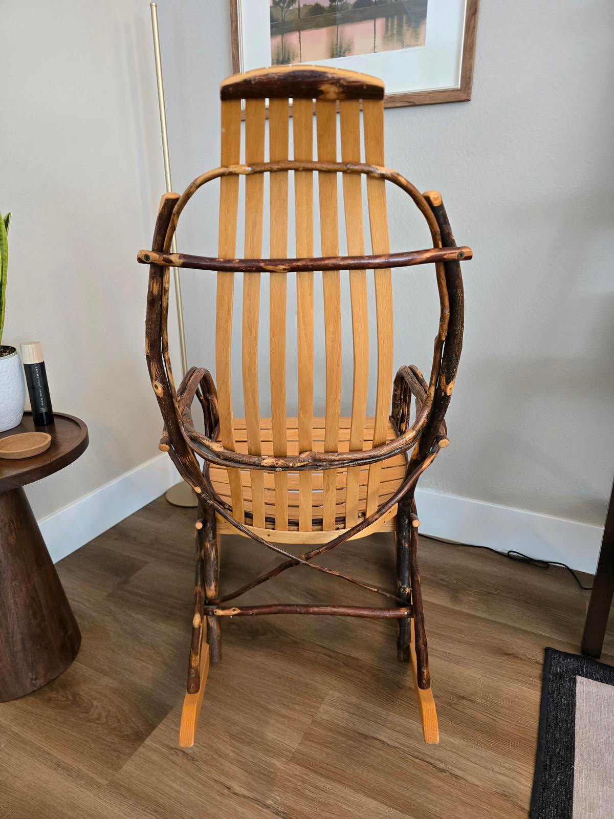 Amish Bentwood Hickory Rocking Chair