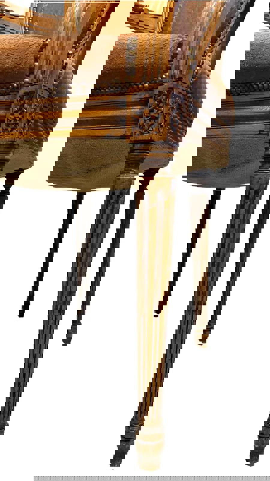 Antique Louis XVI Style Fauteuil Arm Chair