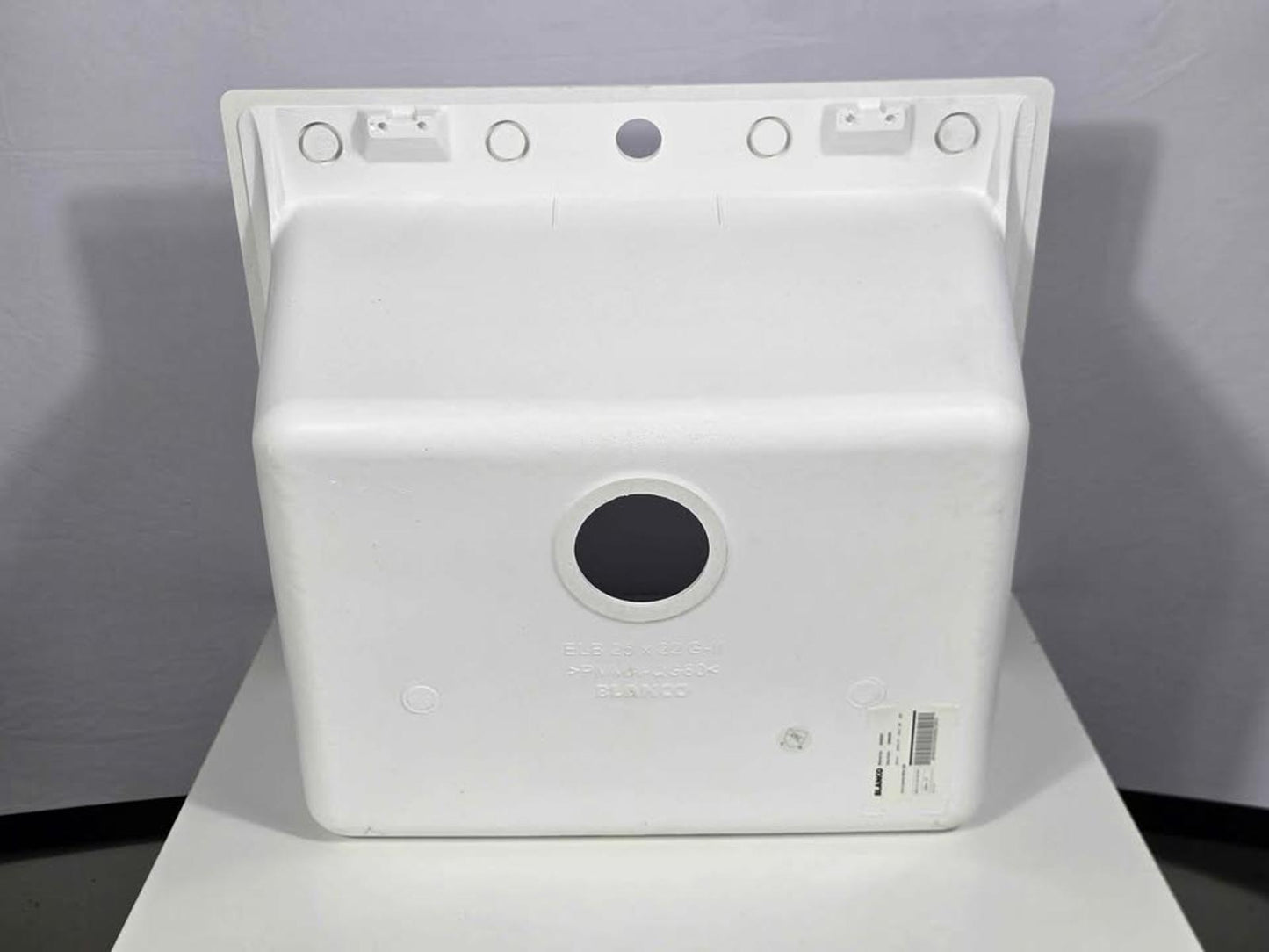 Blanco Liven 25" Dual Mount Single Basin SILGRANIT Laundry Sink