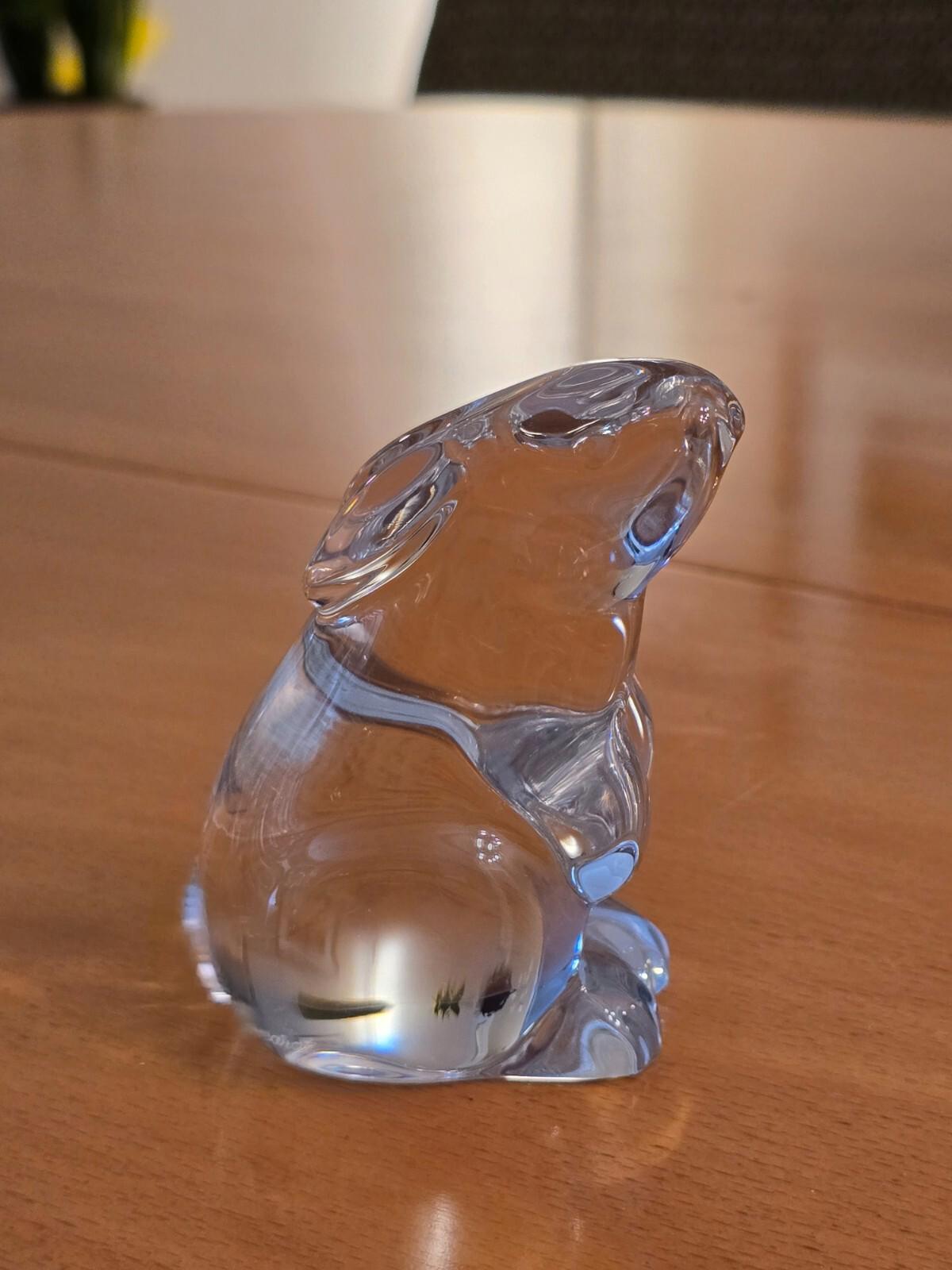 Baccarat Crystal Bunny Rabbit