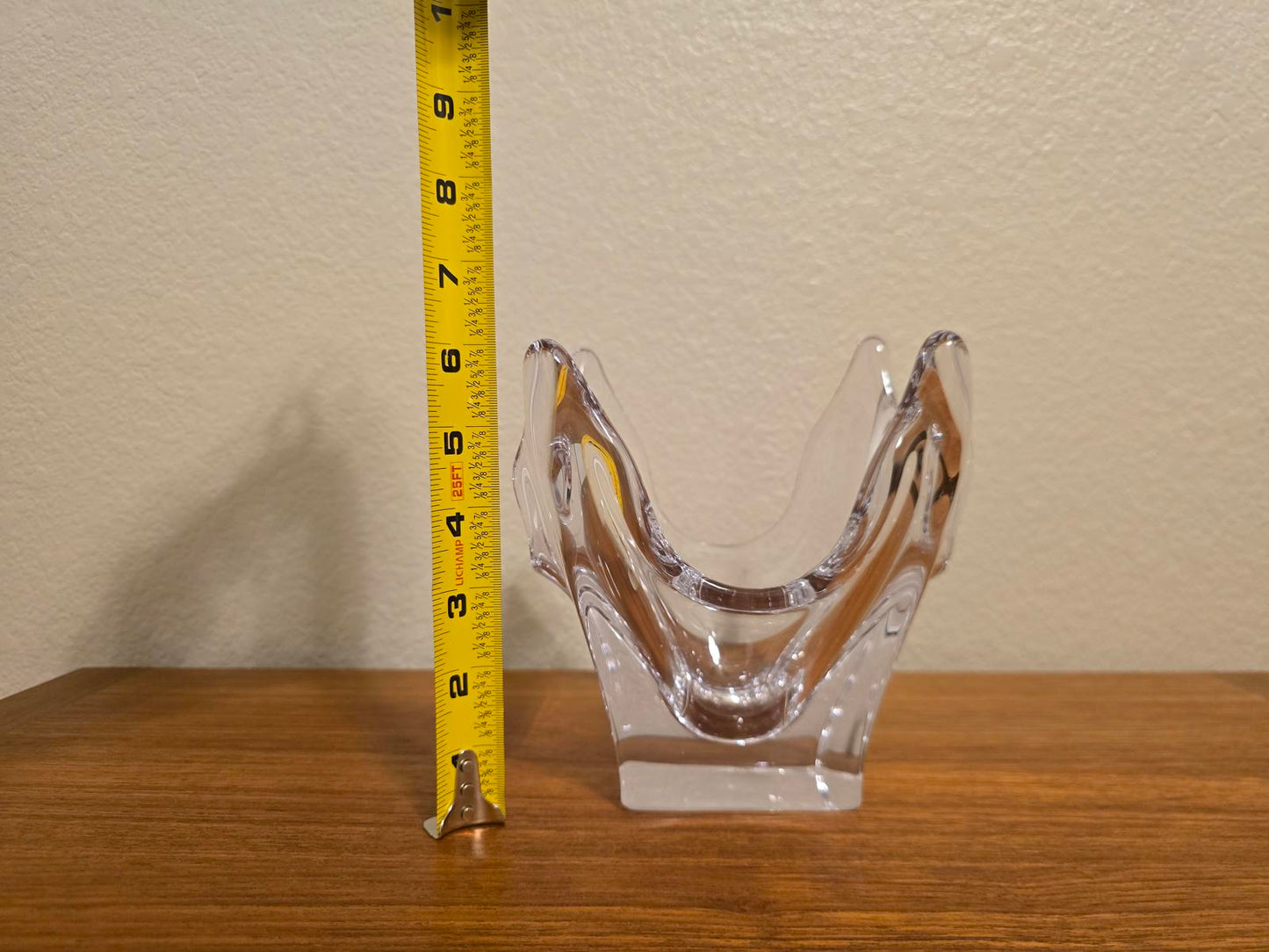 MCM Cofrac Art Verrier Crystal Sculpture