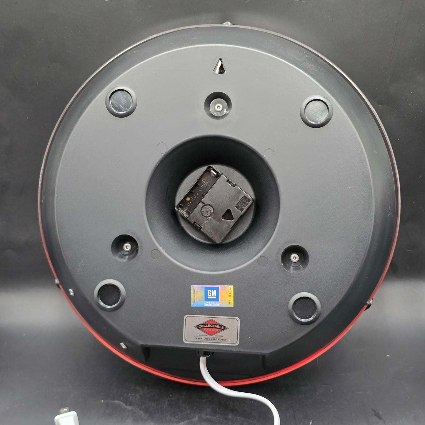 Backlit LED Clock- 1966 Black Chevrolet Chevelle