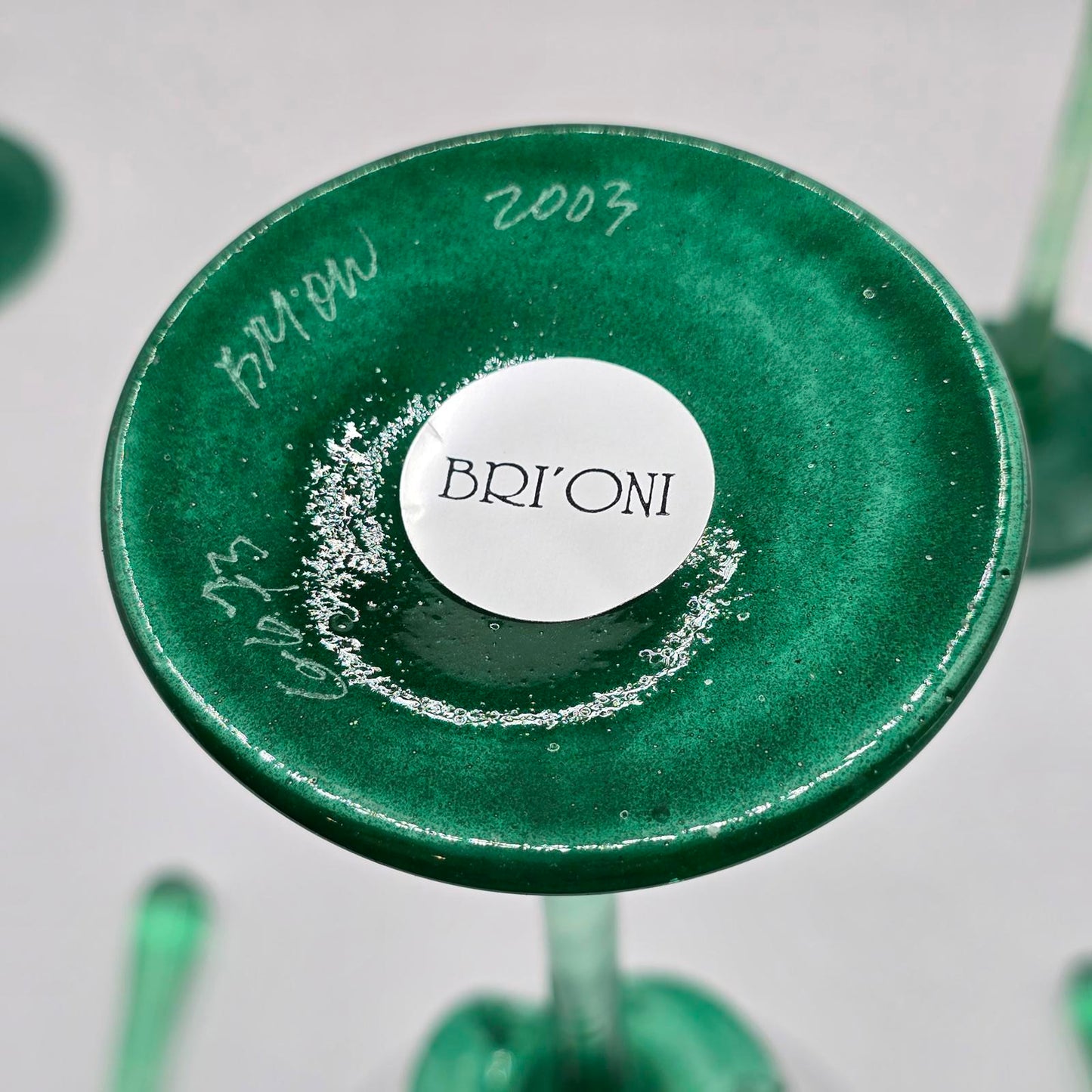 Vintage Bri'oni Golf Ball Glasses and Rare Swizzle Sticks
