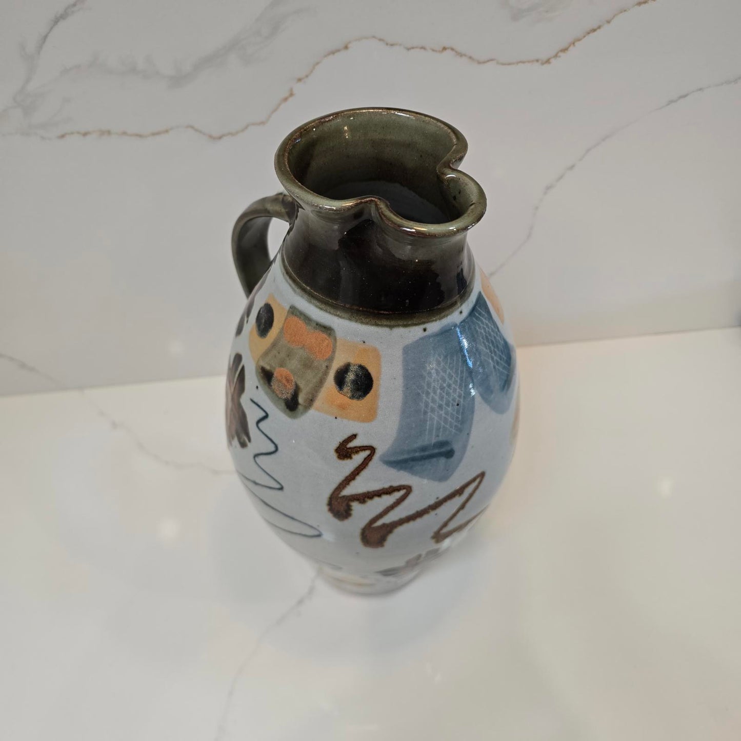 James Brooke Studio Art Pottery Pitcher