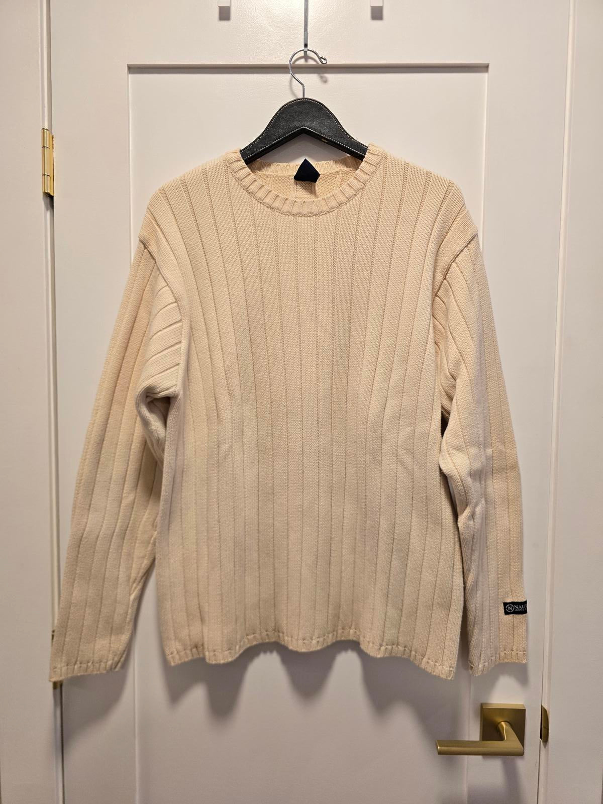 Men's XL Nautica Cotton Cable Sweater