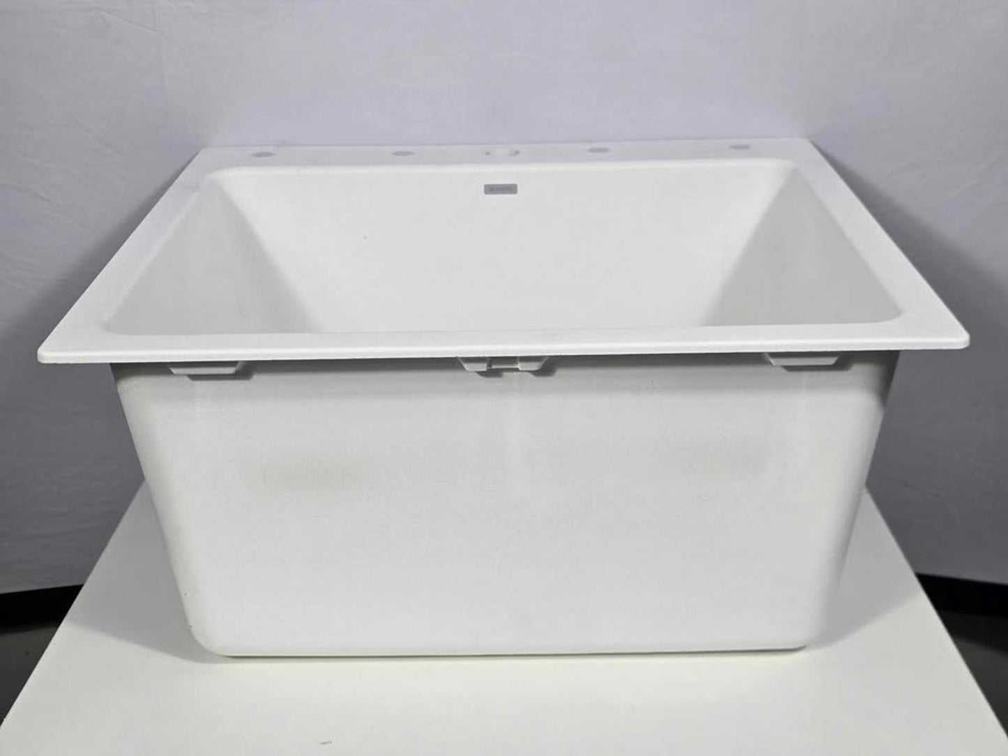 Blanco Liven 25" Dual Mount Single Basin SILGRANIT Laundry Sink