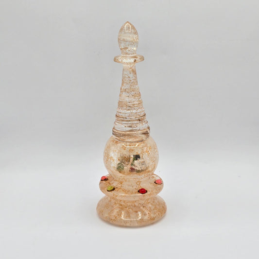 Vintage Tibetan Buddhist Crystal Stupa