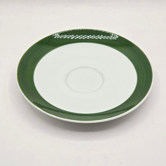 Williams Sonoma Green Brassierie Saucer