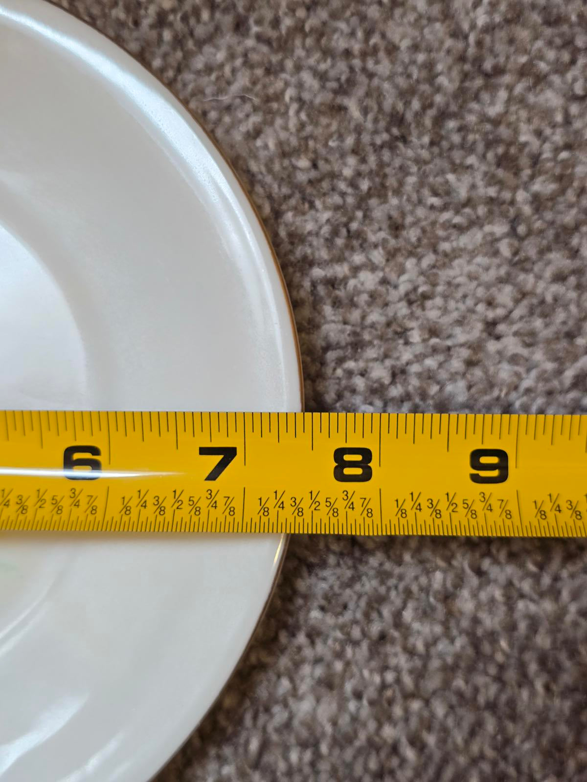 Antique Julius Brauer Hand-Painted Art Nouveau Plate