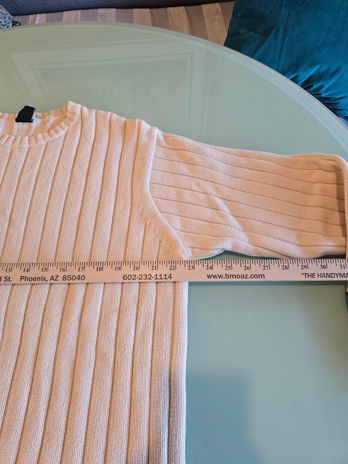 Men's XL Nautica Cotton Cable Sweater