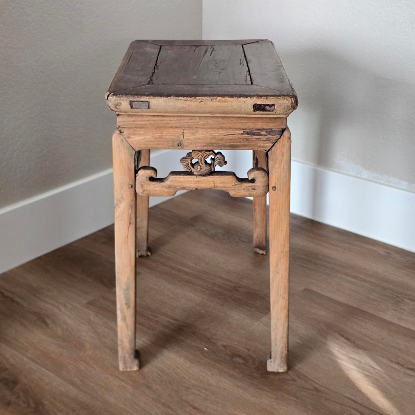 Antique Chinese Elm Side Table
