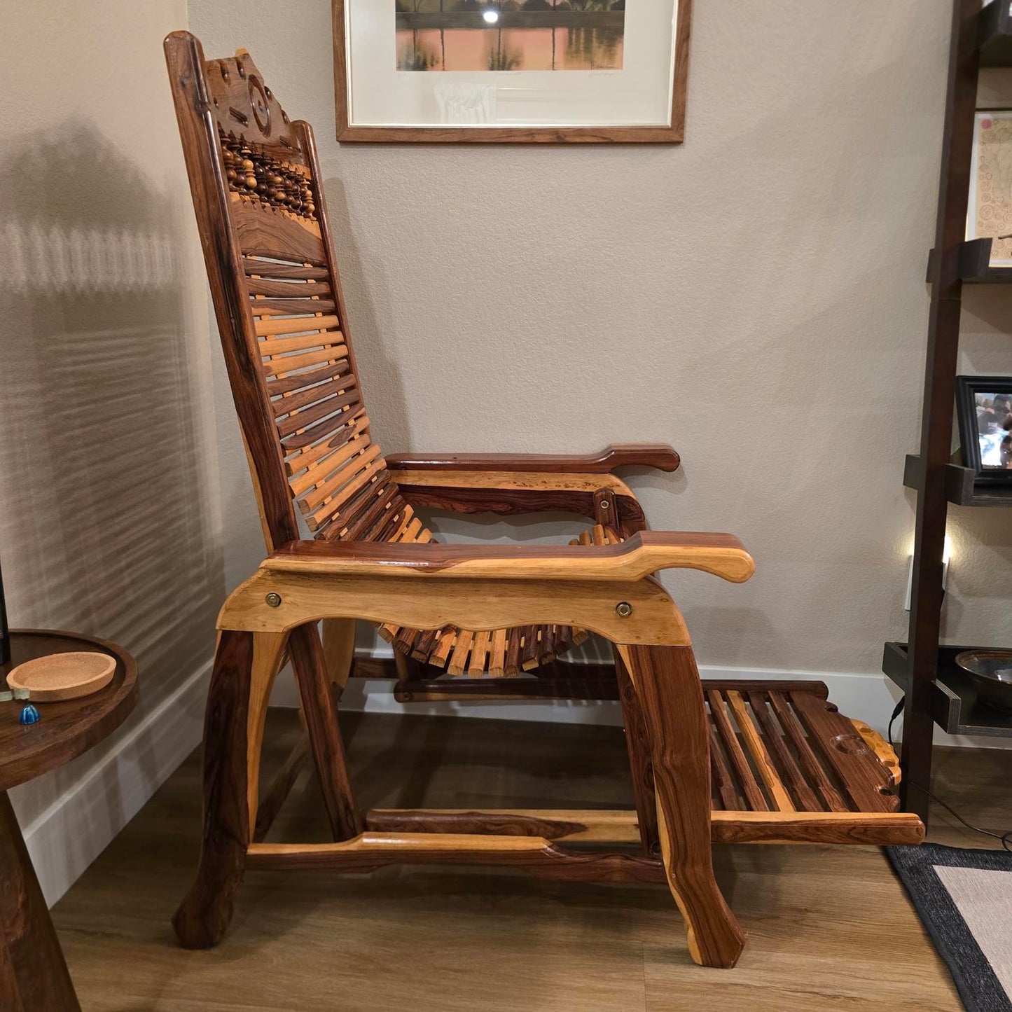 Andre Arbus Style Reclining Chaise Lounge Chair