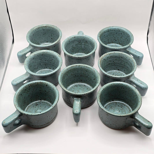 Vintage MCM Jack Wells Studio Pottery Cups