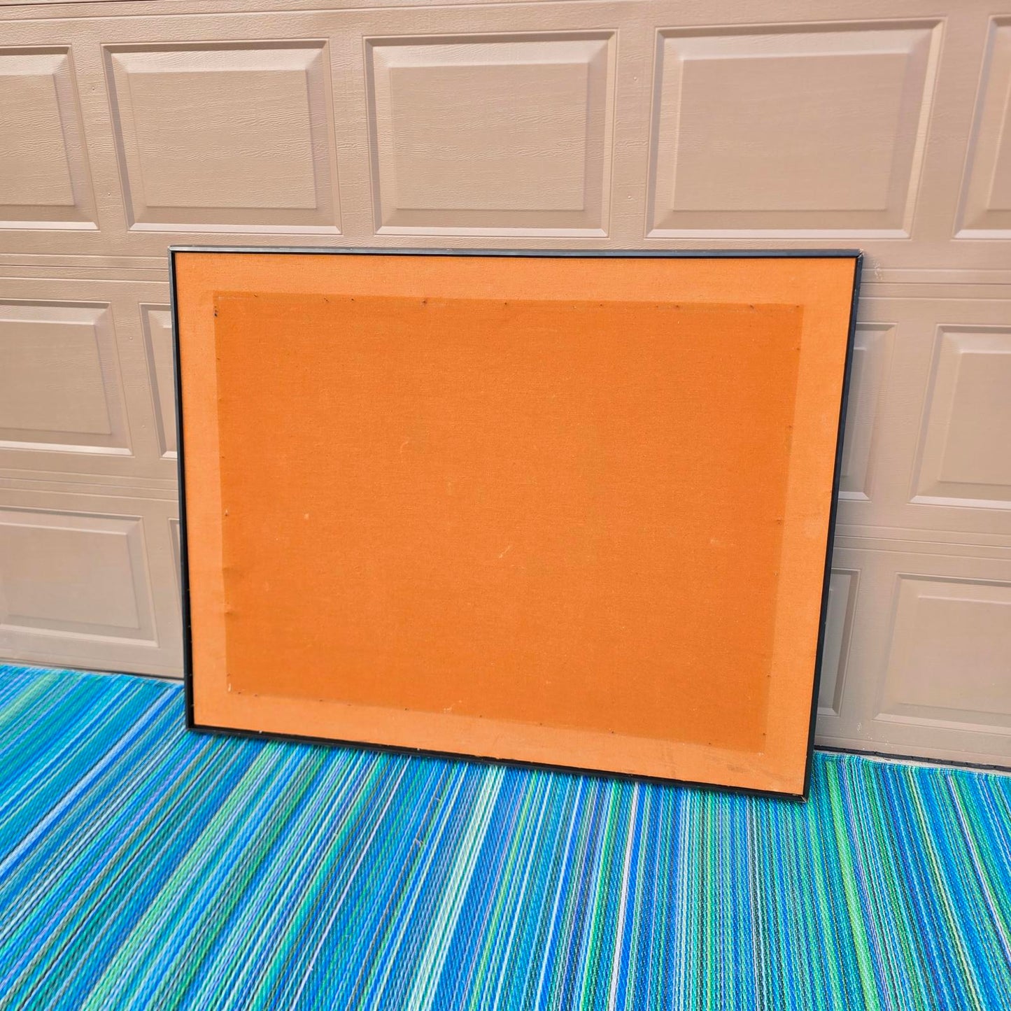 Jumbo Framed Canvas with Solid Wood Backing