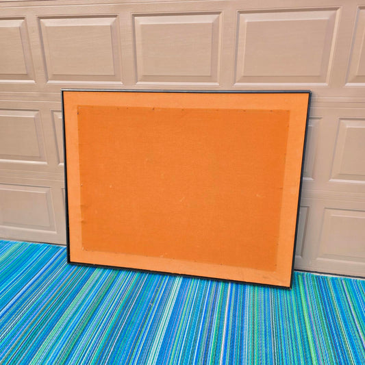 Jumbo Framed Canvas with Solid Wood Backing