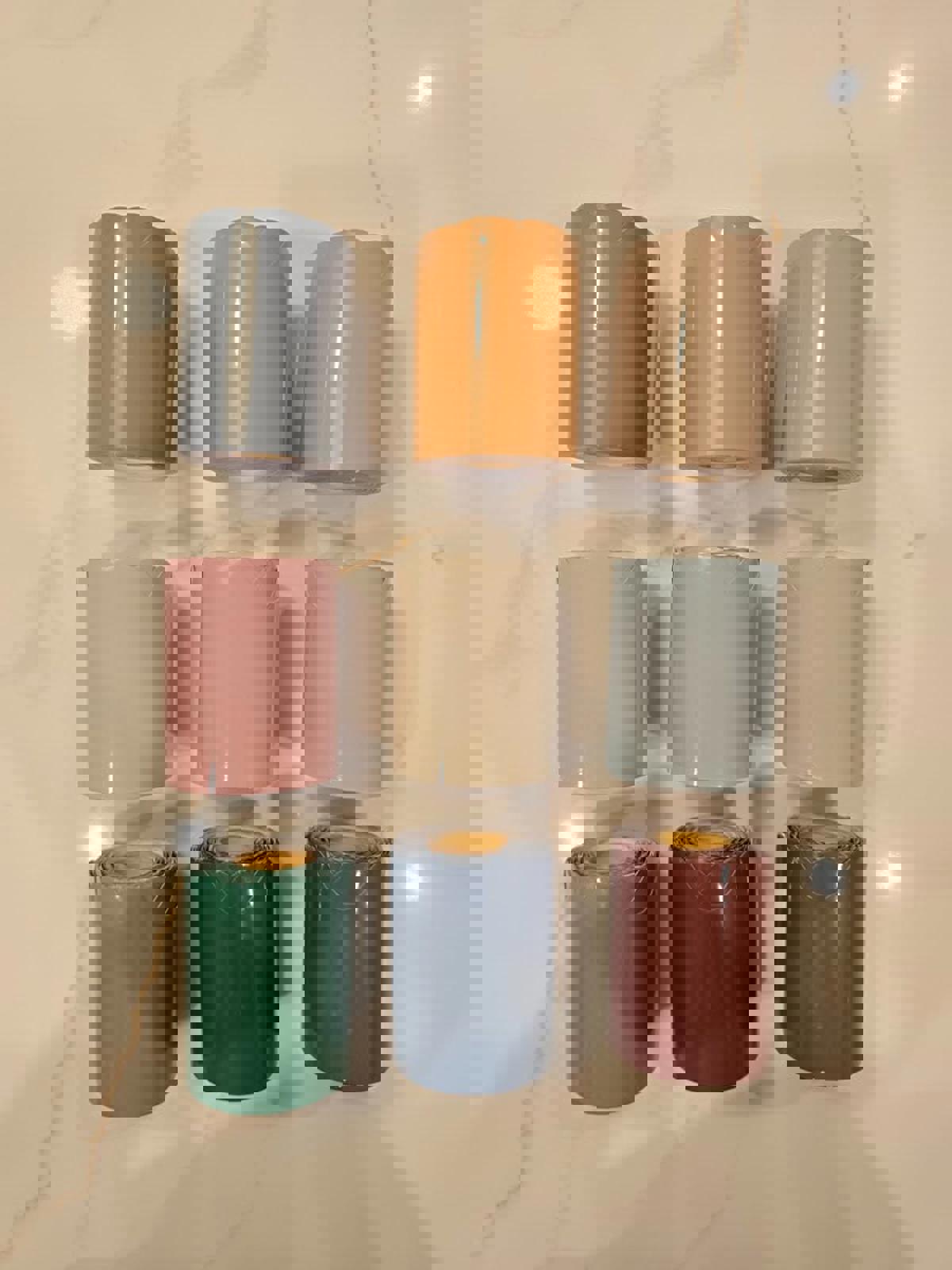 Bulletin Board Scalloped Paper - 9 Rolls