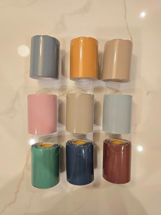 Bulletin Board Scalloped Paper - 9 Rolls