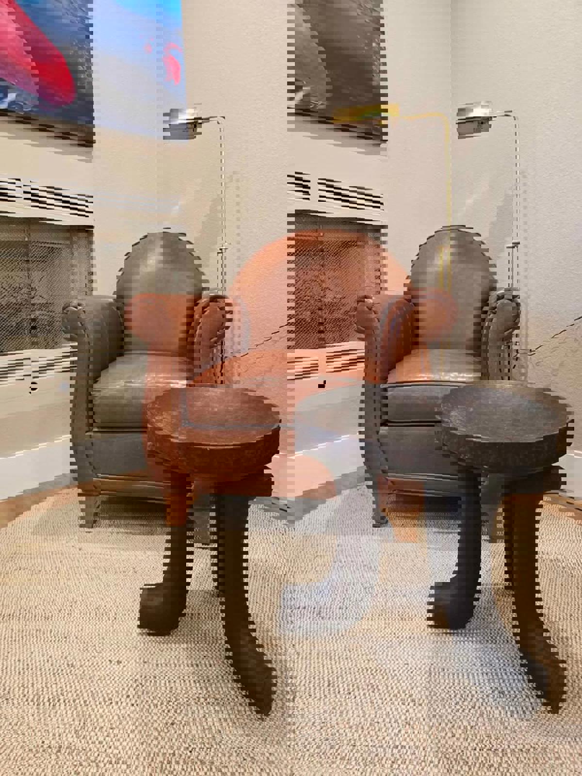 Antique Ethiopian Three-Legged Stool