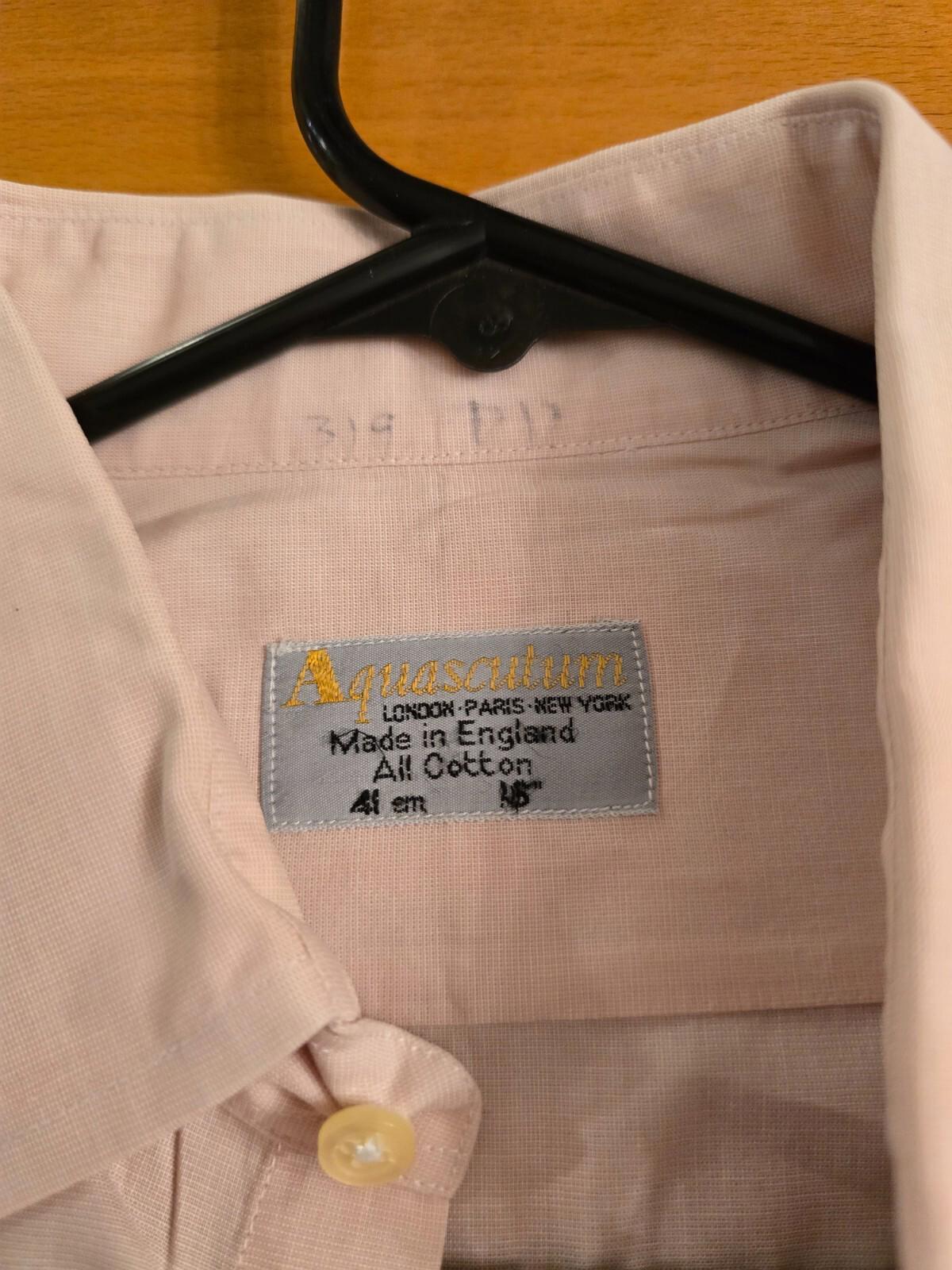 Aquascutum Men's Dress Shirt - Size 15 41cm