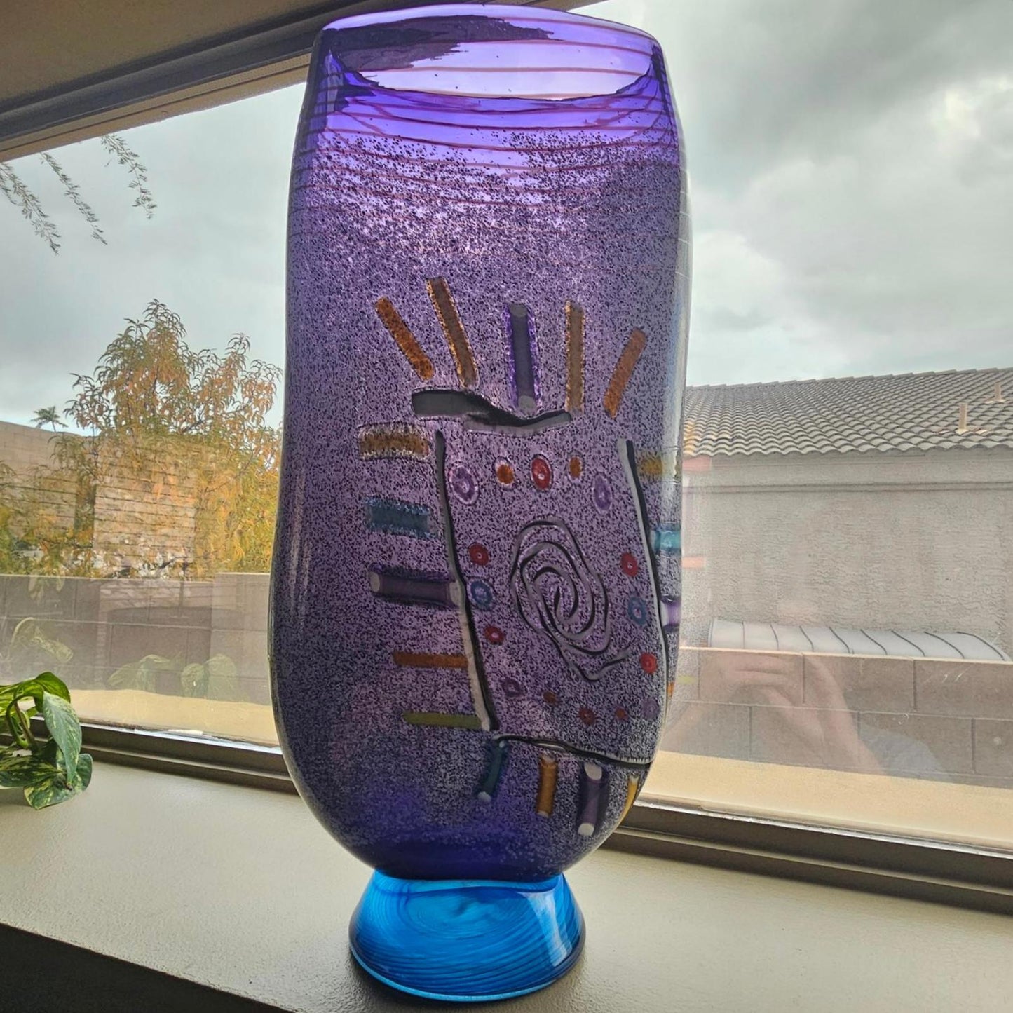 Pizzichillo & Gordon Glass Studio Sculptural Vessel