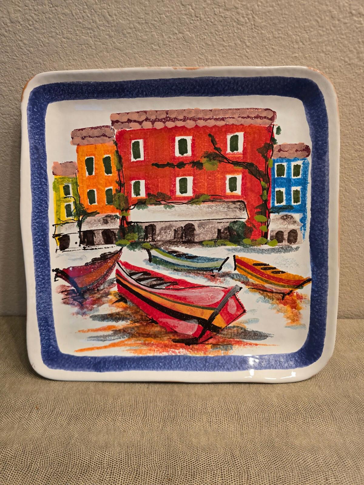 Vietri Hand Painted Platter