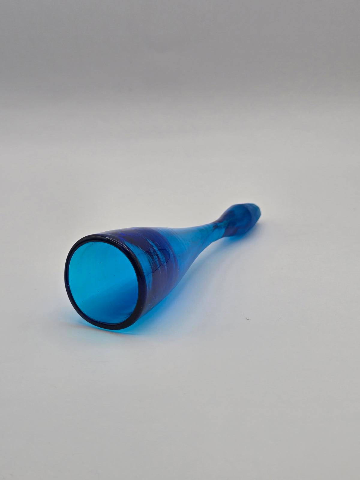 Rare Find! Vintage, Wayne Husted for Blenko "Shot Glass" Decanter