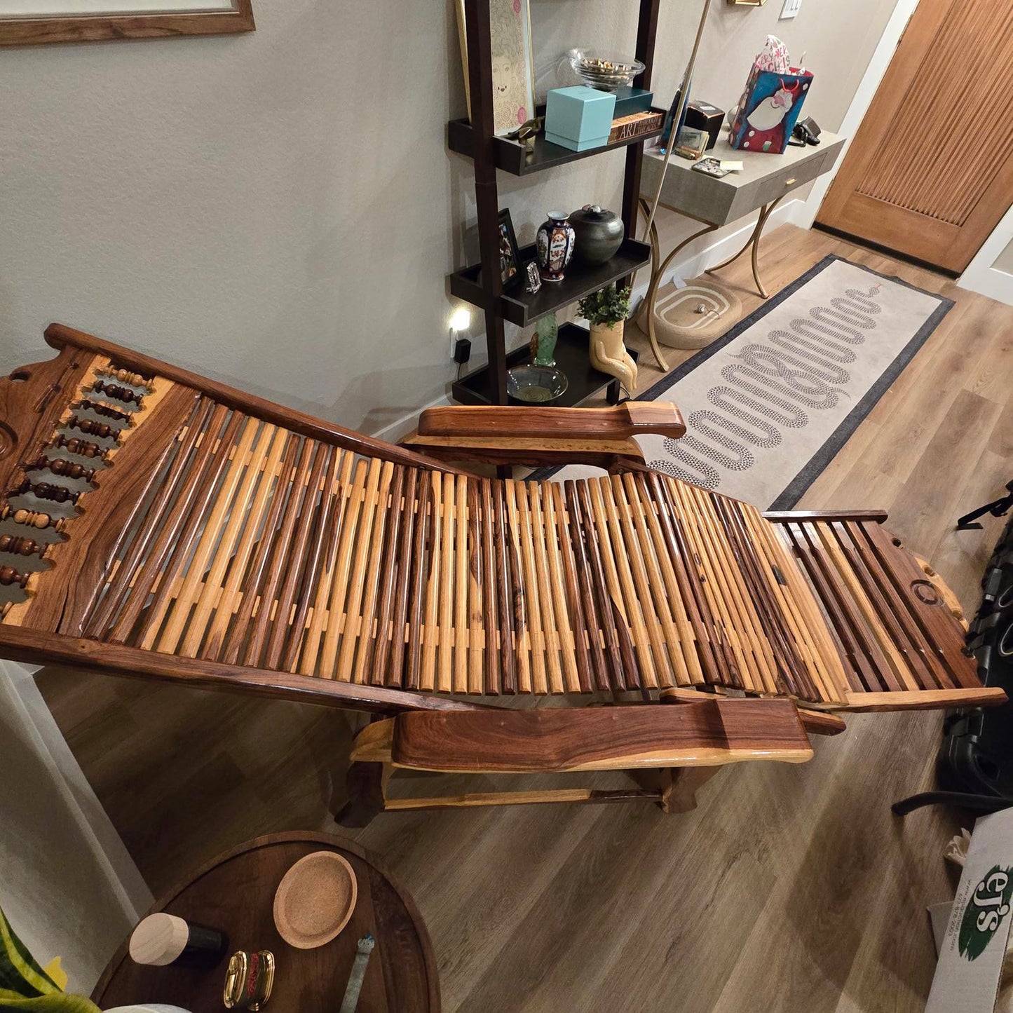 Andre Arbus Style Reclining Chaise Lounge Chair