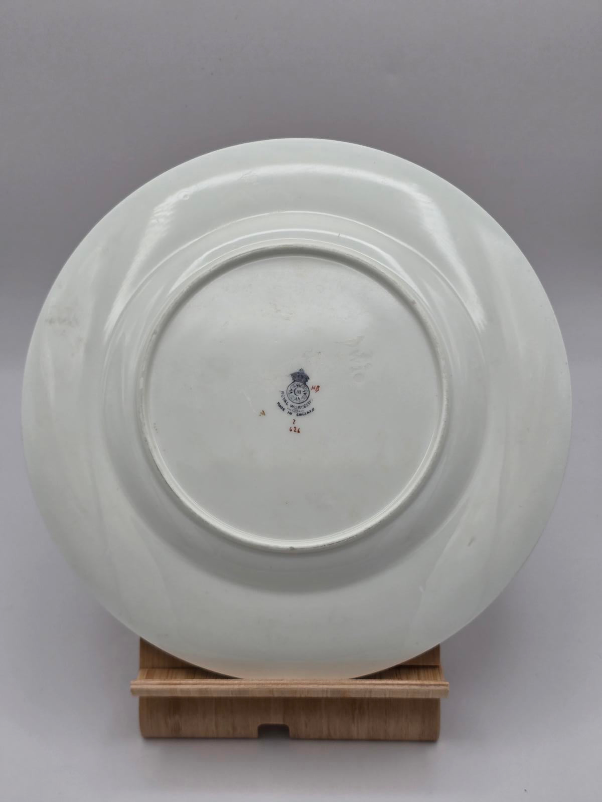 Vintage Royal Worcester "Fabulous Birds" Plate