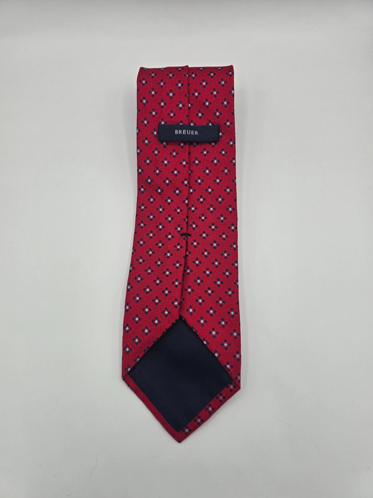 Breuer Tie - Red/Blue