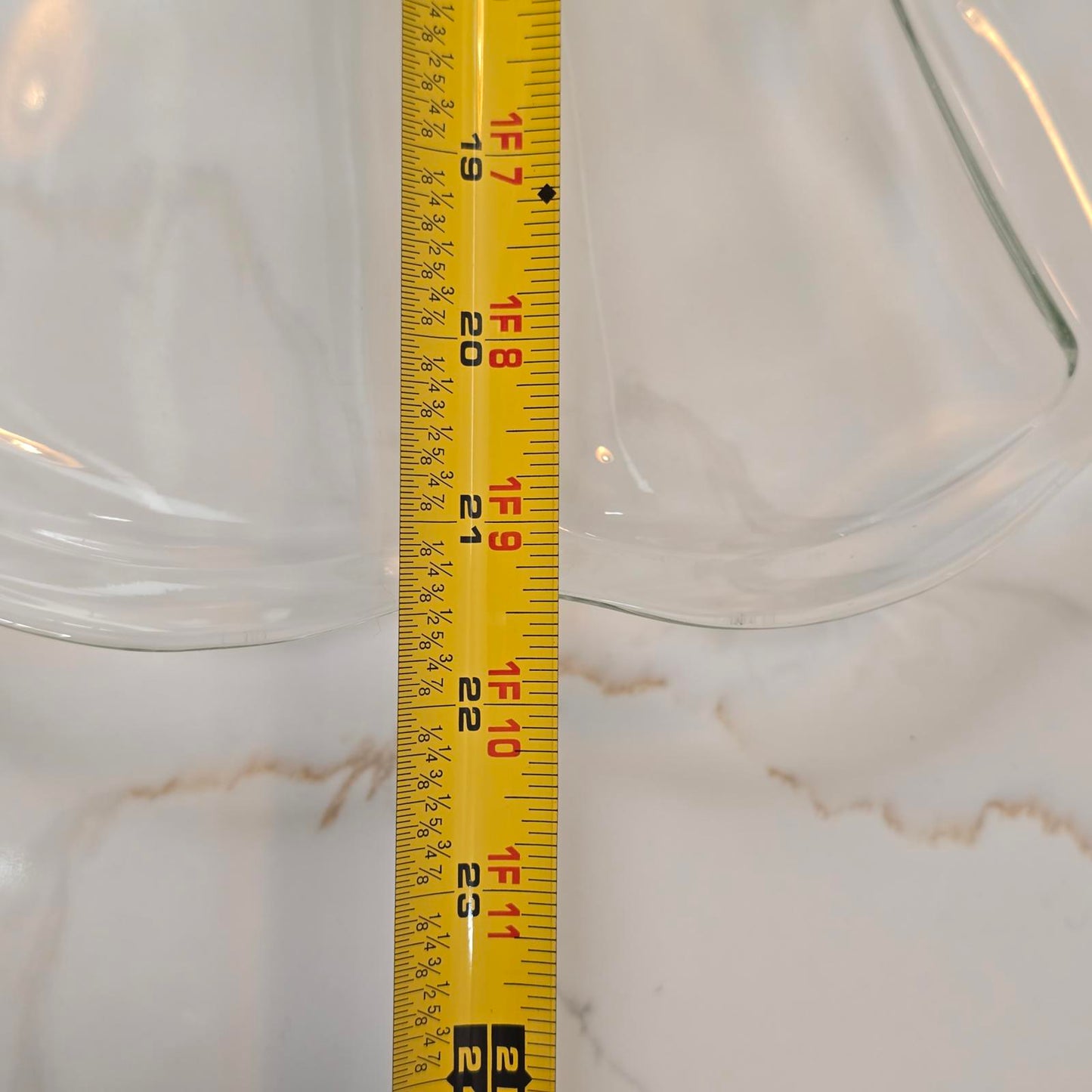 Vintage Large L.E. Smith Glass Dominion Platter