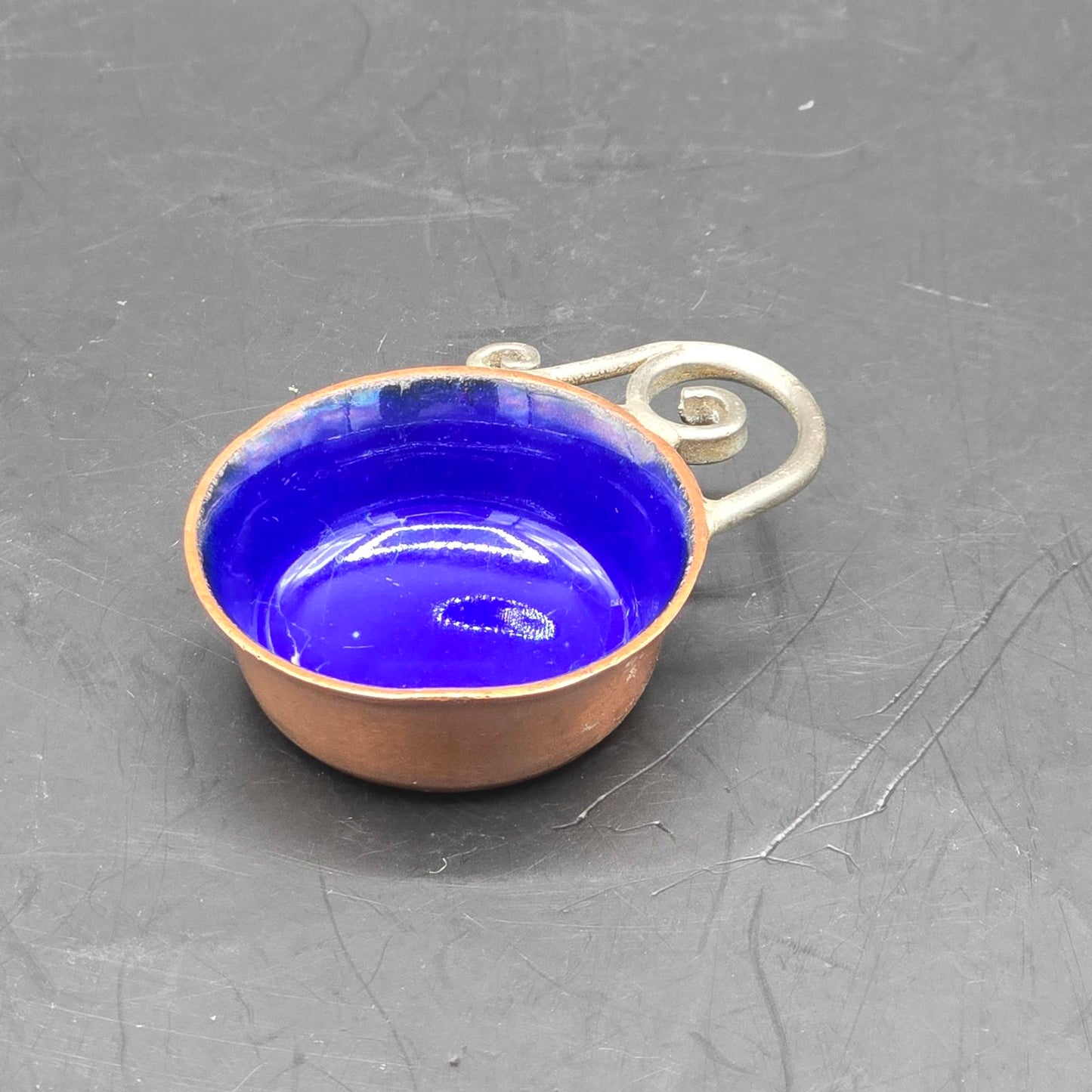 Vintage Nekrassoff Copper and Enamel Dish