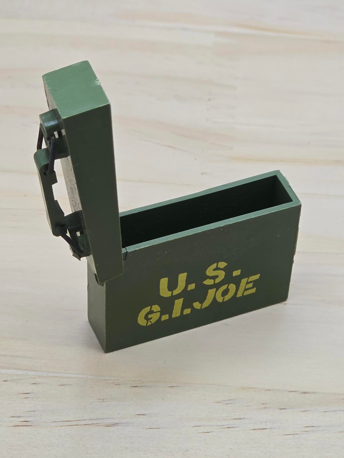 Vintage 1964 Hasbro G.I. Joe Ammo Box