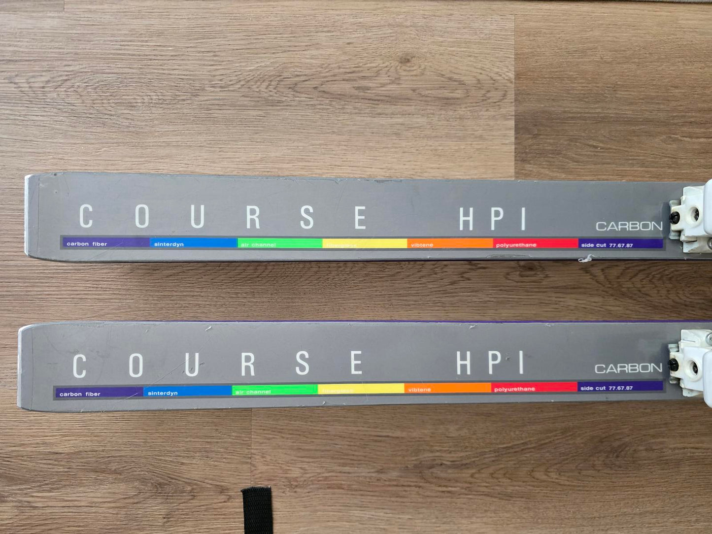 Dynastar Carbon Skis w/ M38 Bindings, Poles and Case - 180cm